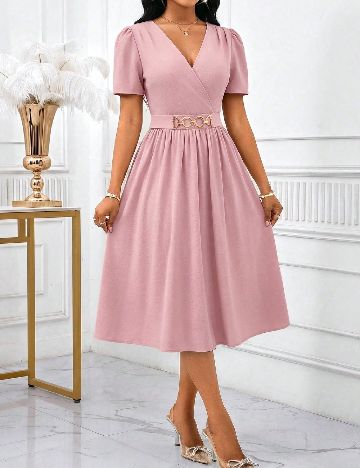 Rochie medie SHEIN, roz