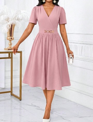 Rochie medie SHEIN, roz