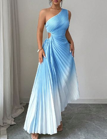 Rochie lunga SHEIN, albastru