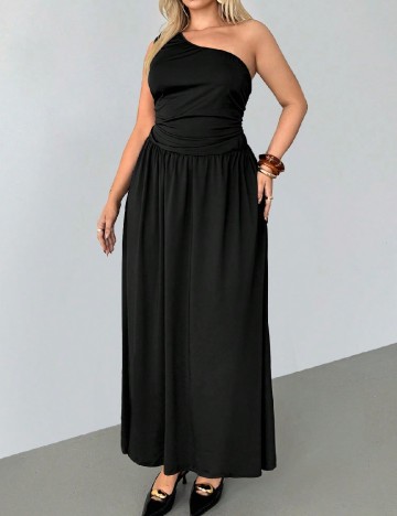 Rochie lunga SHEIN CURVE, negru