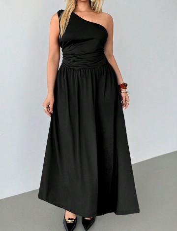 Rochie lunga SHEIN CURVE, negru