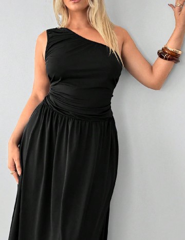 Rochie lunga SHEIN CURVE, negru
