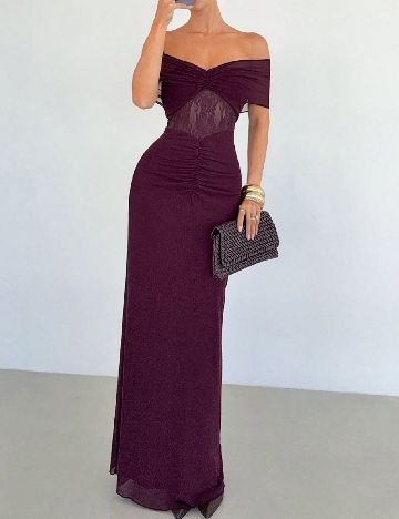 Rochie lunga SHEIN, mov