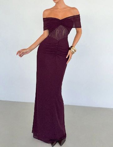 Rochie lunga SHEIN, mov