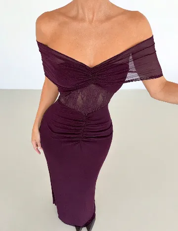 Rochie lunga SHEIN, mov