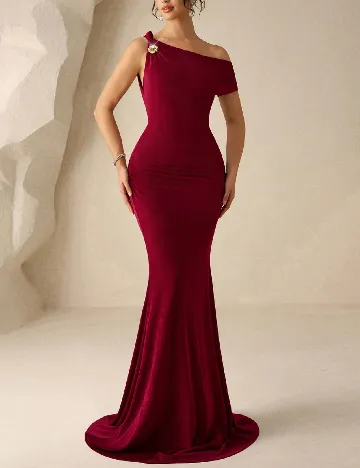 Rochie lunga SHEIN, rosu