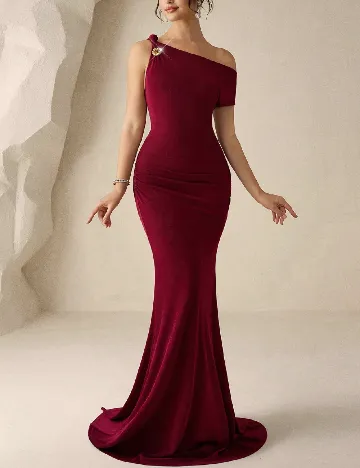 Rochie lunga SHEIN, rosu