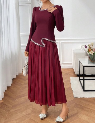 Rochie lunga SHEIN, rosu