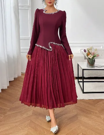 Rochie lunga SHEIN, rosu