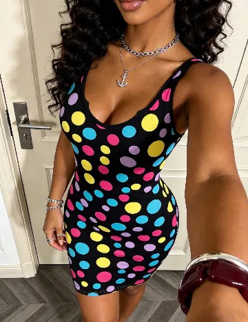 Rochie scurta SHEIN, mix culori
