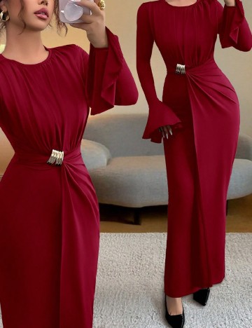 Rochie lunga SHEIN, rosu