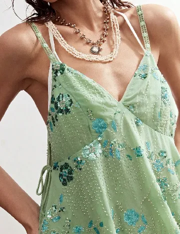 Top SHEIN, verde