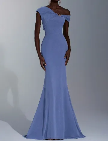 Rochie lunga SHEIN, albastru