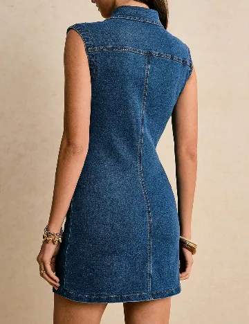 Rochie scurta SHEIN, albastru