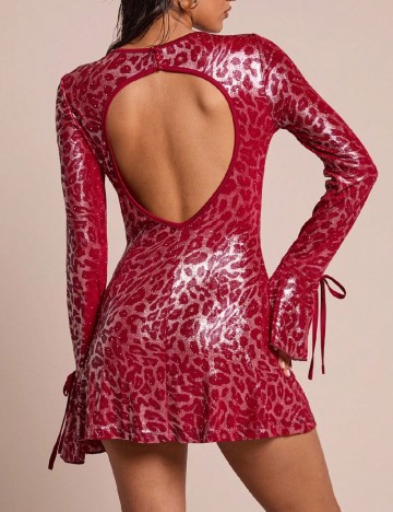 Rochie scurta SHEIN, rosu