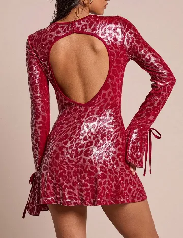 Rochie scurta SHEIN, rosu