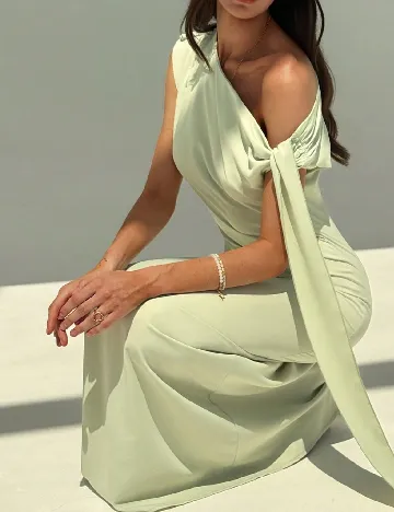 Rochie lunga SHEIN, verde