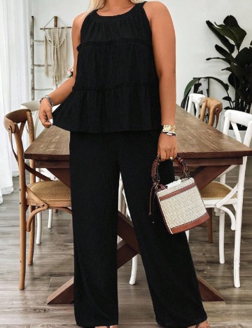 Compleu SHEIN CURVE, negru