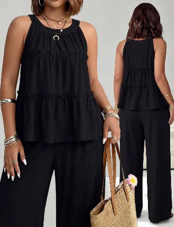 Compleu SHEIN CURVE, negru