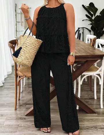 Compleu SHEIN CURVE, negru