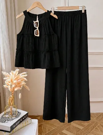 Compleu SHEIN CURVE, negru