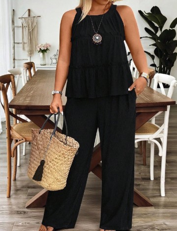 Compleu SHEIN CURVE, negru
