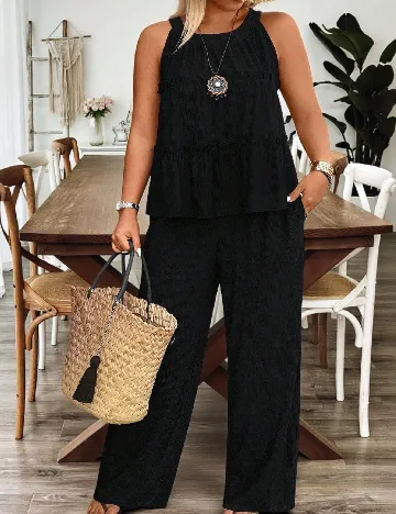Compleu SHEIN CURVE, negru