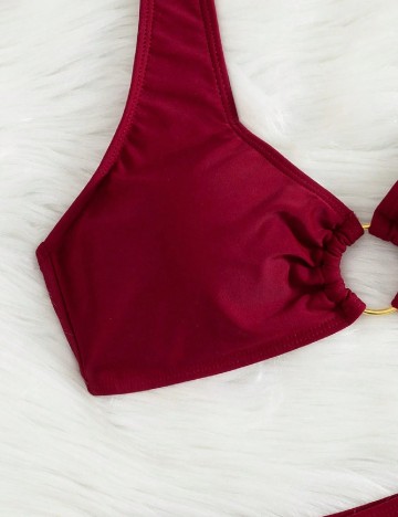 Costum de baie SHEIN, rosu