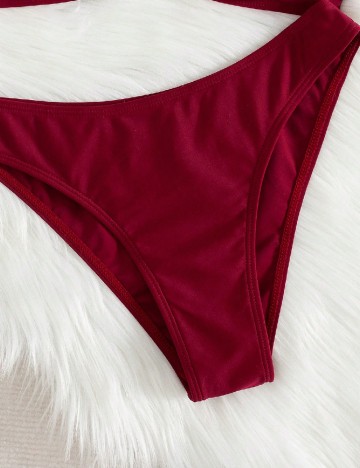 Costum de baie SHEIN, rosu