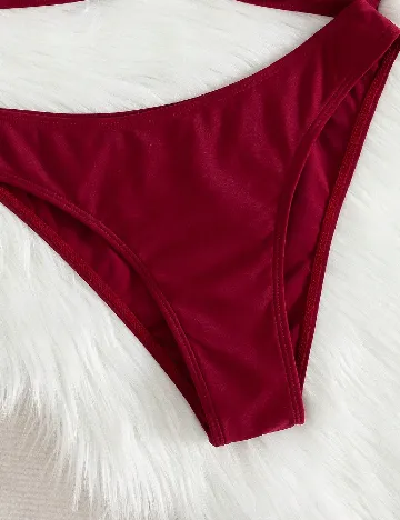 Costum de baie SHEIN, rosu