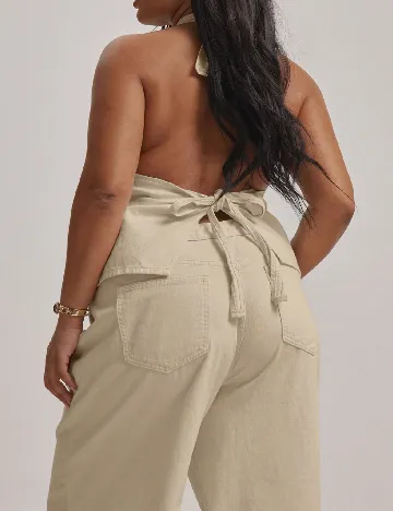 Top Musera Plus Size, bej
