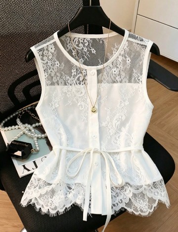 Bluza SHEIN, alb