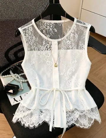 Bluza SHEIN, alb