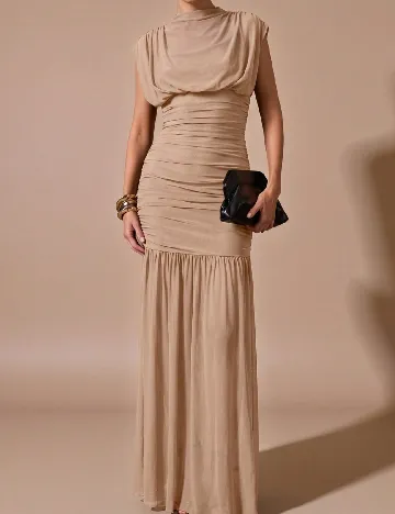 Rochie lunga SHEIN, maro