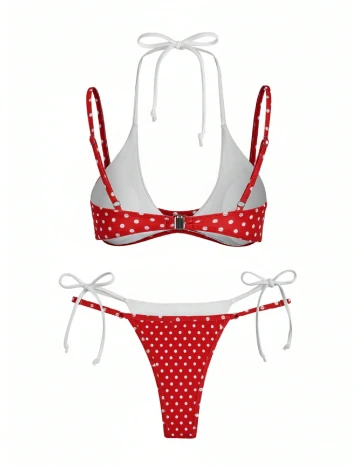 Costum de baie SHEIN, rosu