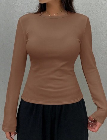 Bluza Friful, maro