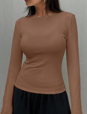 Bluza Friful, maro