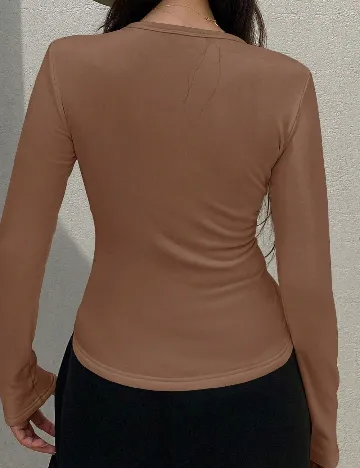 Bluza Friful, maro