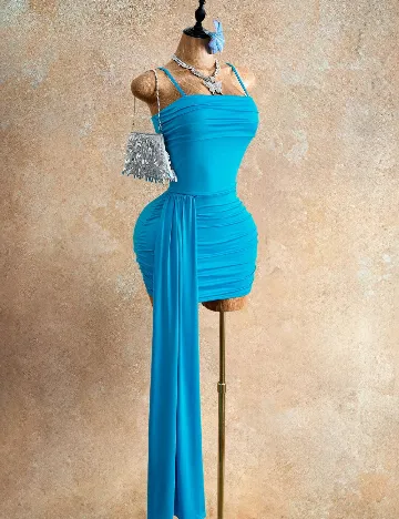 Rochie scurta SHEIN, albastru