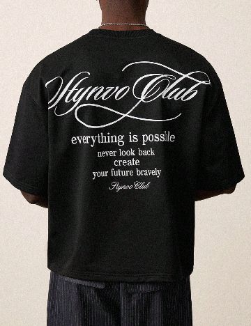 Tricou SHEIN Plus Size Men, negru