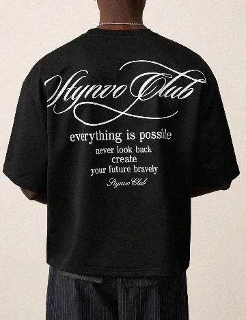 Tricou SHEIN Plus Size Men, negru
