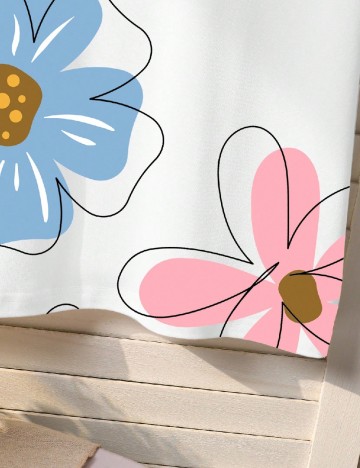Tricou Shein Kids, floral print