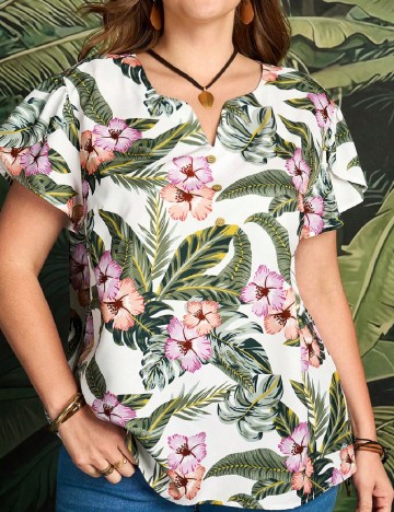 Bluza Emery Rose Curve, mix culori