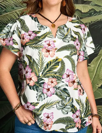Bluza Emery Rose Curve, mix culori