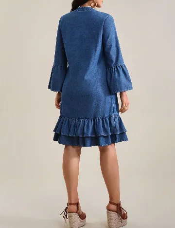 Rochie scurta SHEIN, albastru