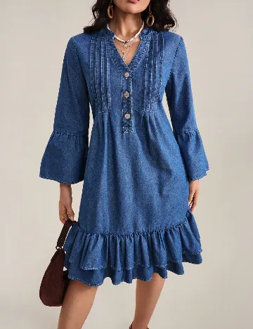 Rochie scurta SHEIN, albastru