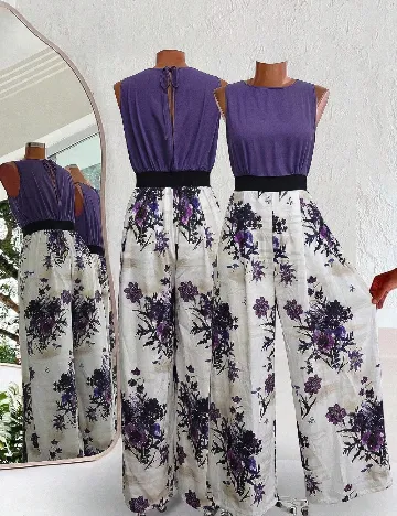 Salopeta SHEIN, floral print