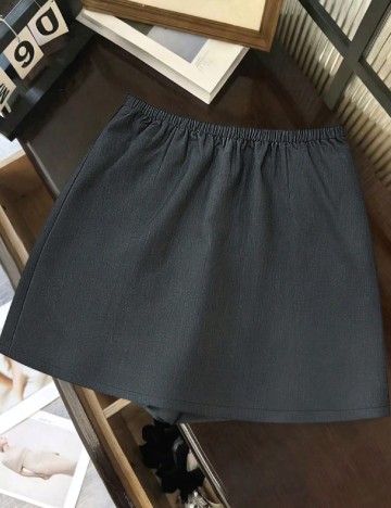 Fusta pantalon SHEIN CURVE, gri