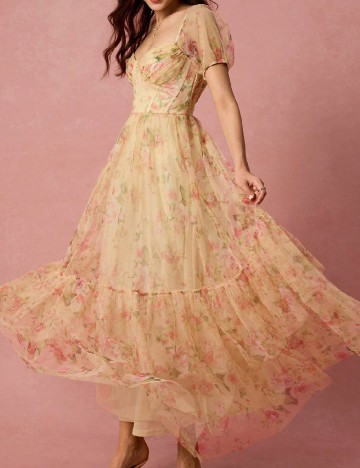 Rochie lunga SHEIN, mix culori