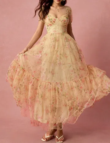 Rochie lunga SHEIN, mix culori